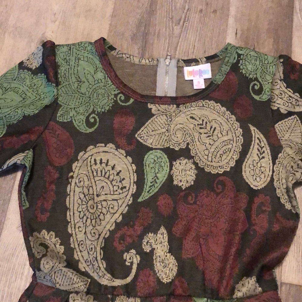 Paisley lularoe amelia dress